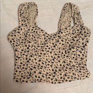 Floral Print Women's Top